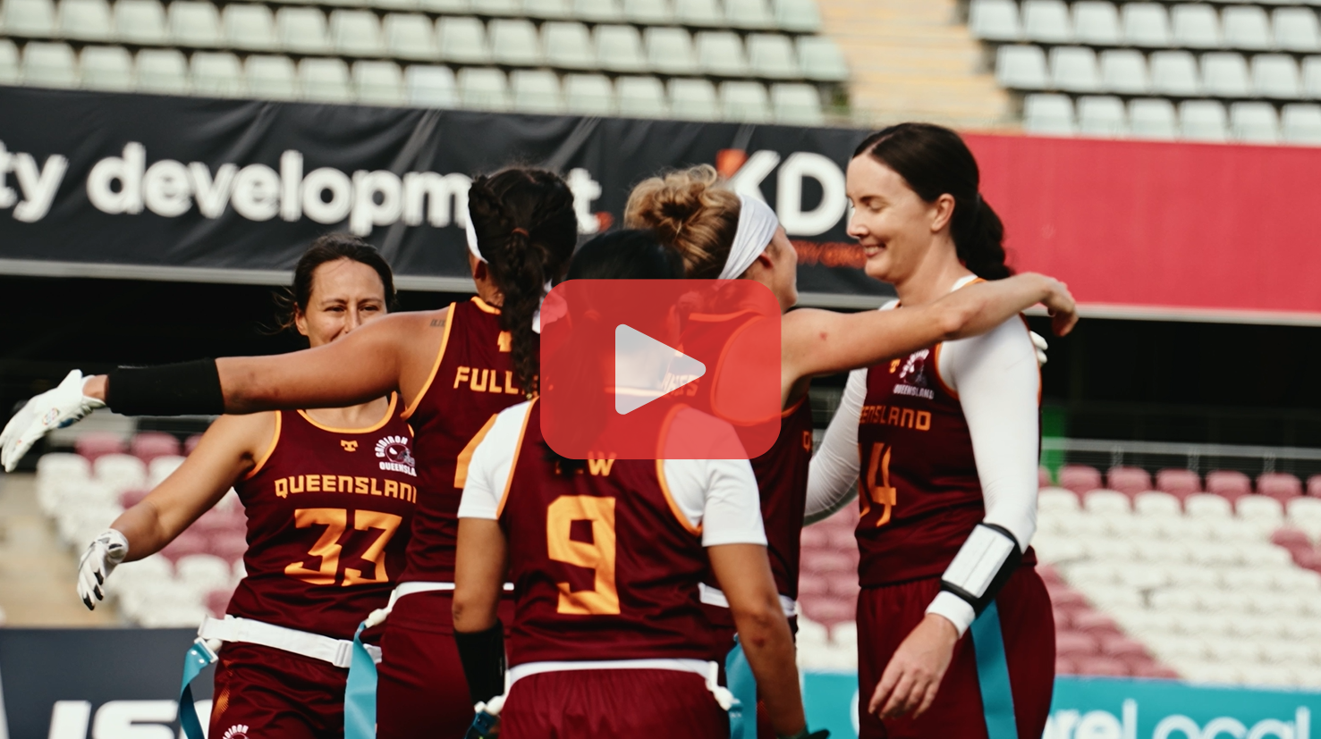 QLD Women's & Mens National Flag Champions